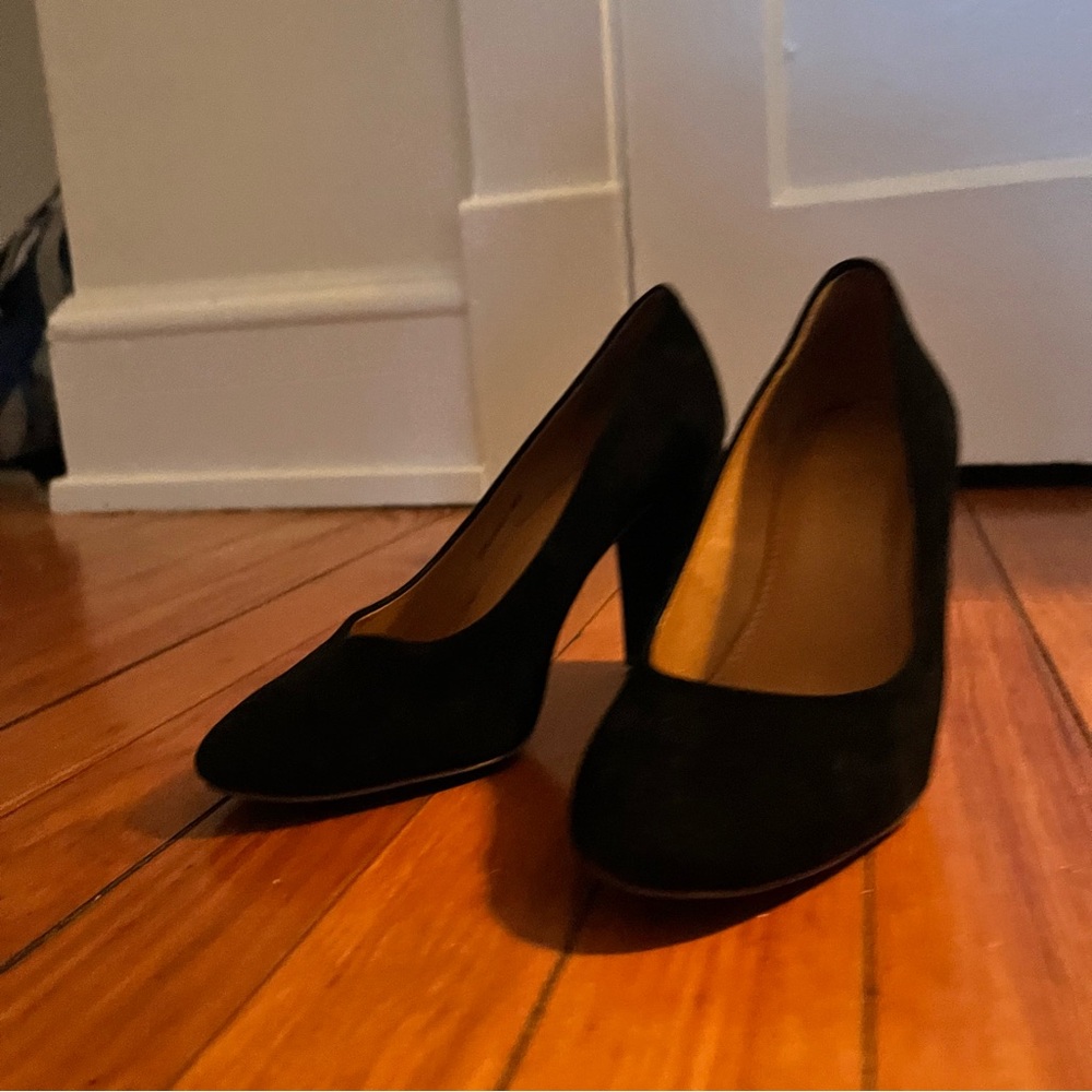 J. Crew Classic Black Heels
